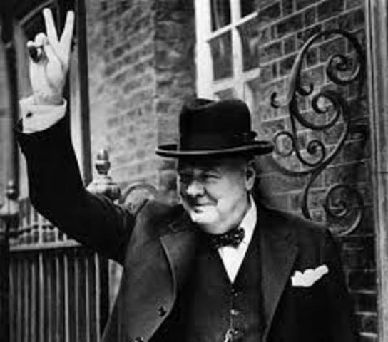 Winston Churchill becomes Prime Minister