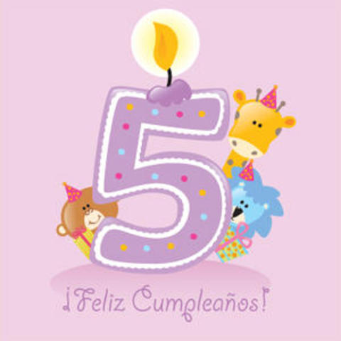 ¡Pablito ya tiene 5 años!
