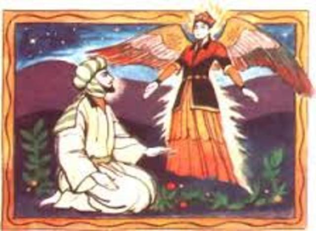 Angel Gabriel and Muhammad