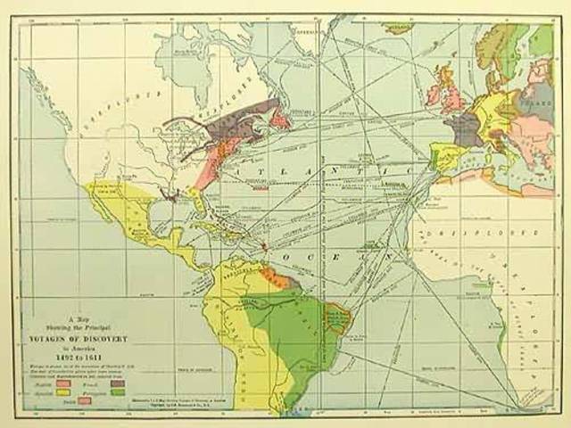 The discovery of North America