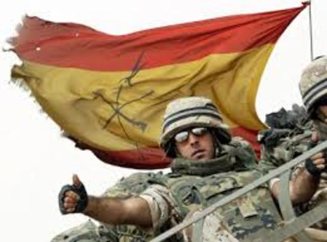 Retirada ejercito Español de Irak
