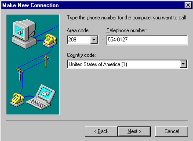 First Dial Up