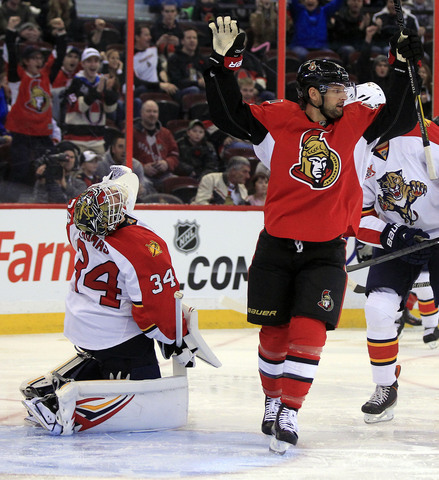 Sens 3, Panthers 2