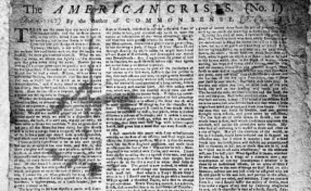 American Crisis by Thomas Paine