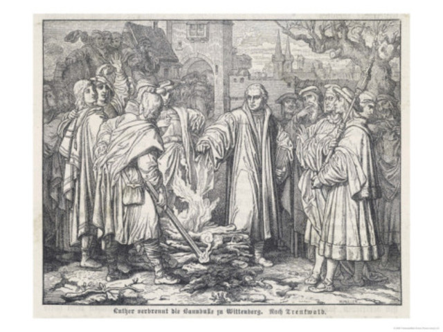 Burning of Decretals