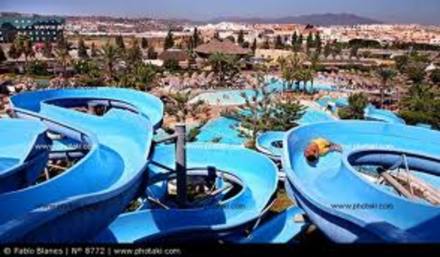 Waterpark in Malaga