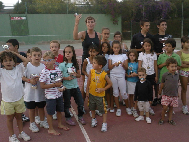 Mi primer trofeo de tenis