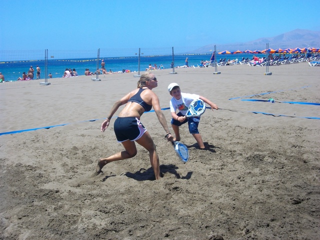 Mi primer torneo de tenis playa