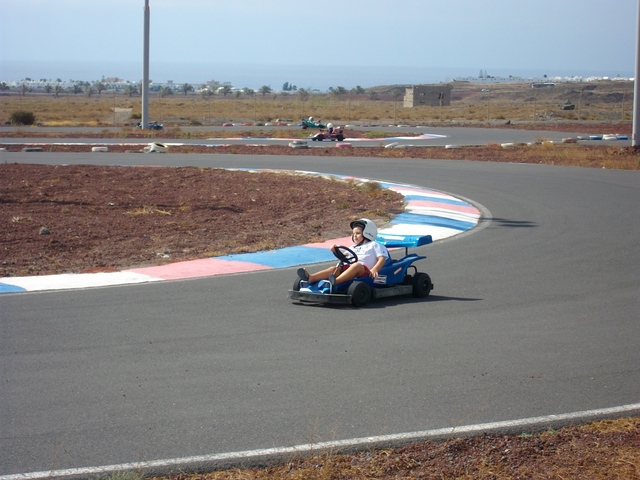 Mi primer cumple en el carting.