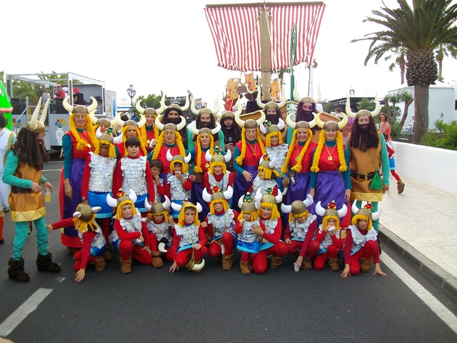 Ultimo año de carroza en carnavales.