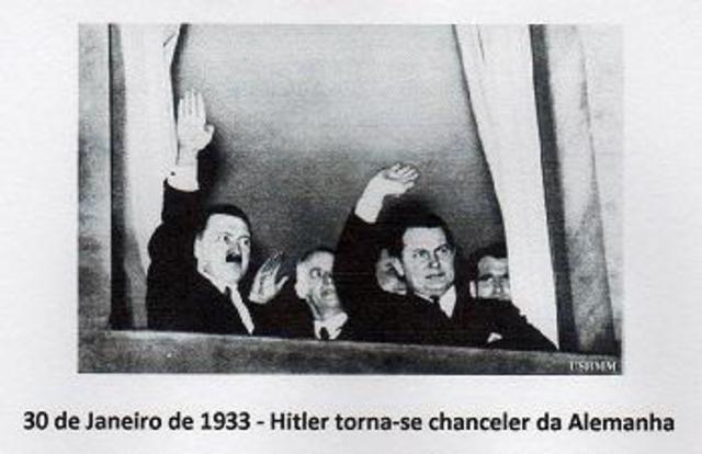 Hitler torna-se chanceler da Alemanha