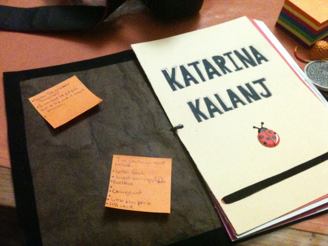 Carta a Katarina (de Amsterdam a Belgrado)