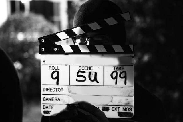 A typical day on set