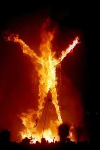 Marcus goes to burning man