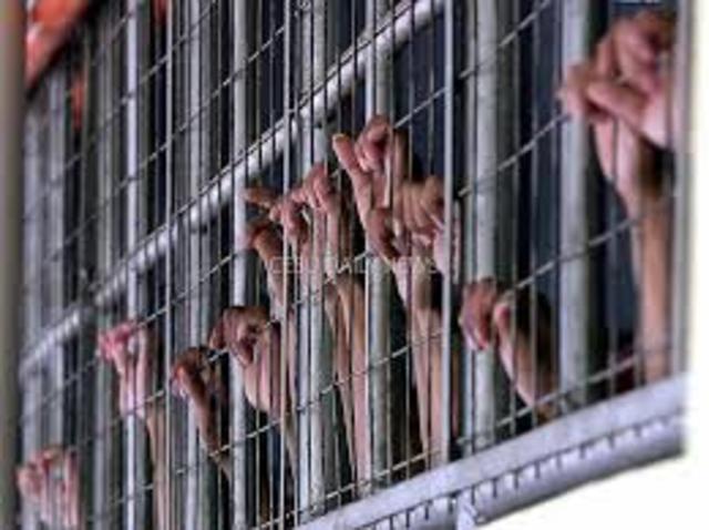 Protestors are detained