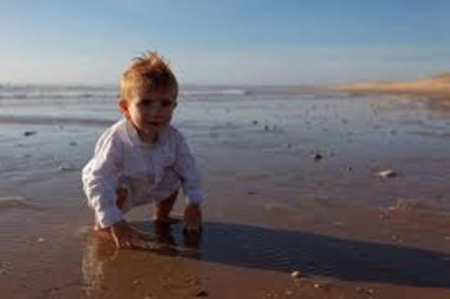 mi primera visita a la playa