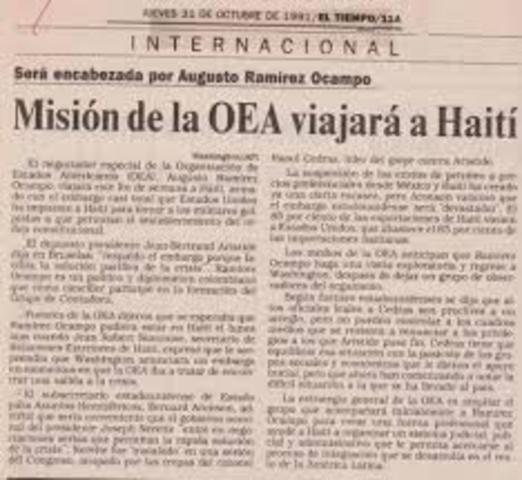 MIsión de Paz en Haití