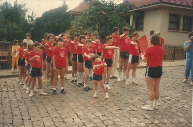 Começou a frequentar a APAE