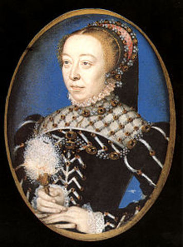 Death of Catherine de Medici