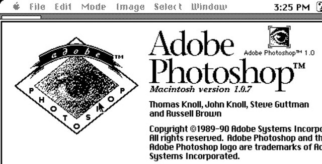 Adobe Photoshop was born