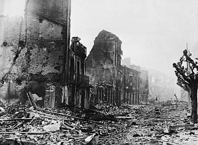 Bombing of Guernica: The bombing took place.