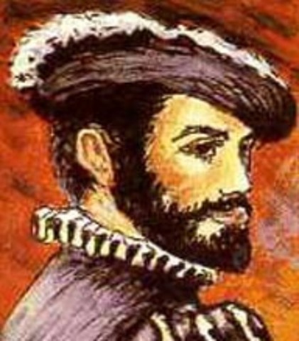 Alonso de Ojeda dringt ins Innere von Hispaniola