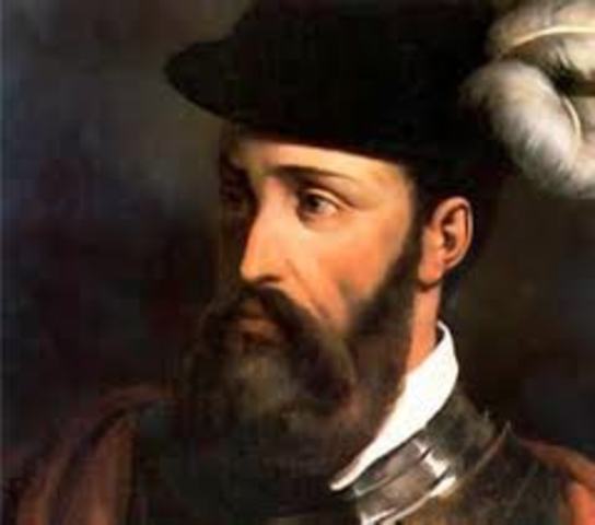 Francisco Pizarro erobert das Inka-Reich(Peru)