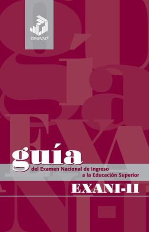 Examen de admision de la UNAM