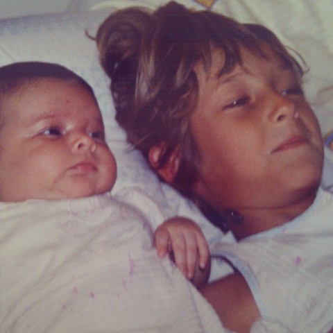 The day that my sister was born