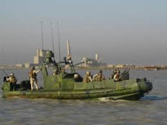 Attack on us destroyers