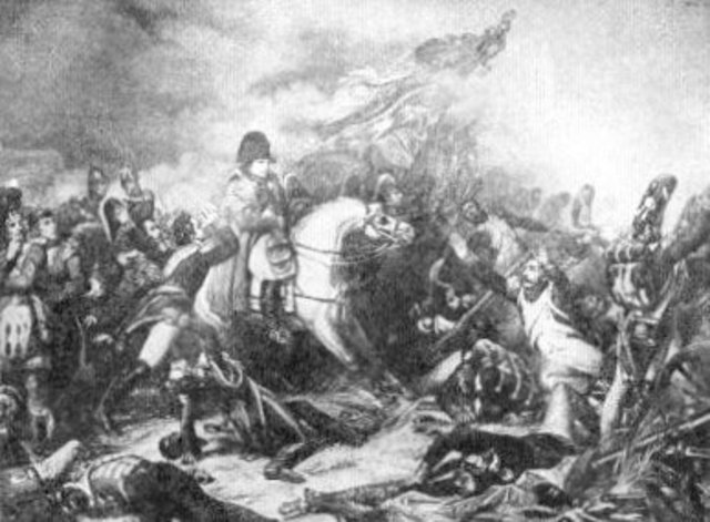 Derrota de Napoleón en Waterloo