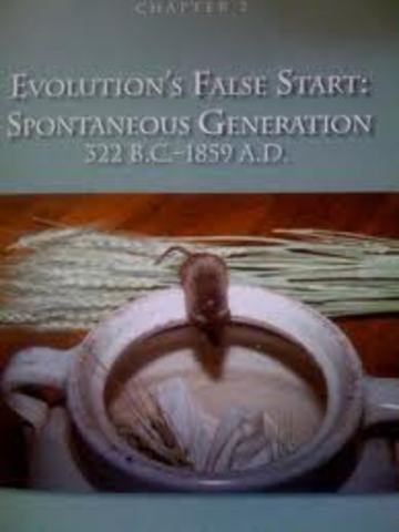 disproved spontaneous generation