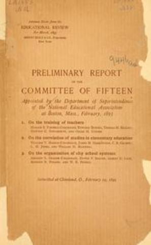 NEA's Committee of Fifteen