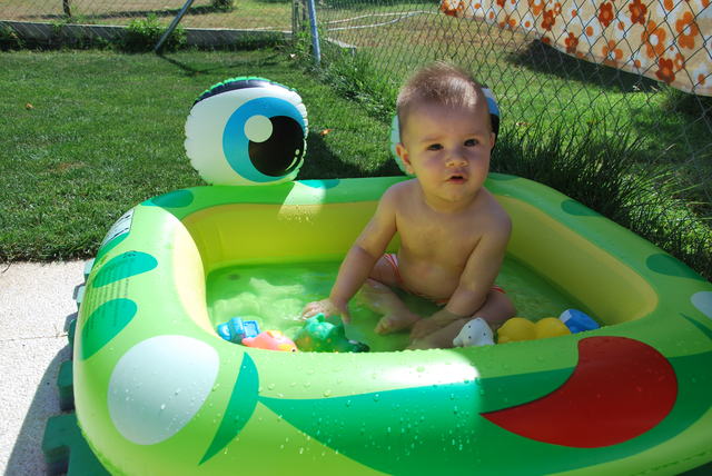 Mi primer baño del verano