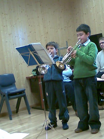 My first troumpet actuation