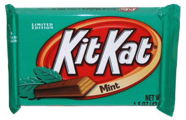 New flavours mint & caramel