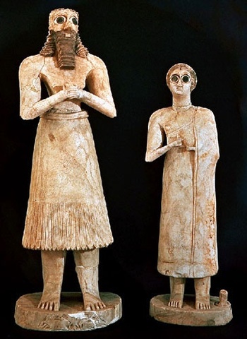 Sumerian Clothing before the 3500 BC