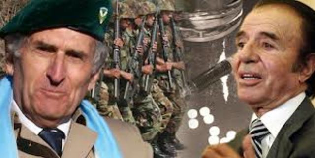 Palabras de Carlos Menem