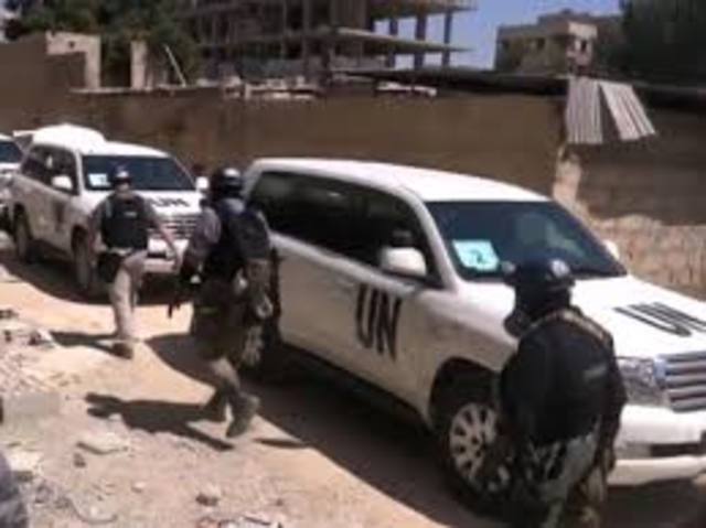 UN weapon inspectors confirm chemical weapons