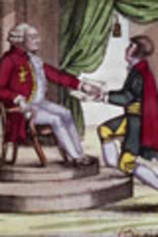 Louis XVI swears an oath to the Constitution