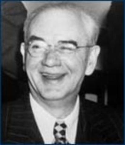 John L. Lewis resigns and Philip Murray becomes CIO president