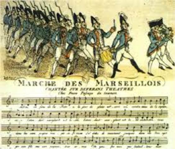 Marseillaise Accepted as the French National Anthem