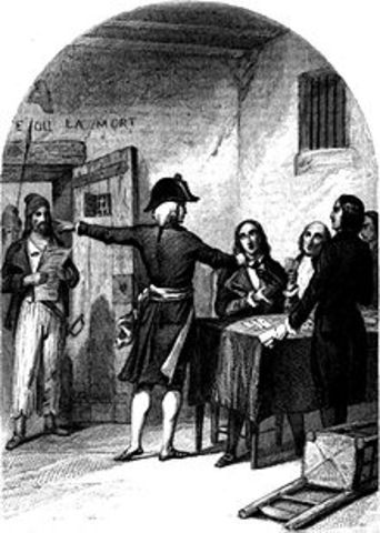 Insurrection leading to arrest of the Girondins