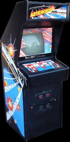 'Asteroids' *arcade game* RELEASED by Atari
