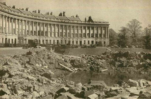 Luftwaffe bomb historic cities