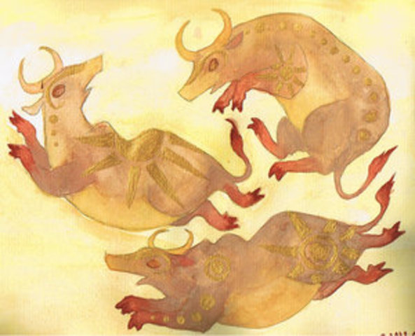 Helios's Cattle and Zues