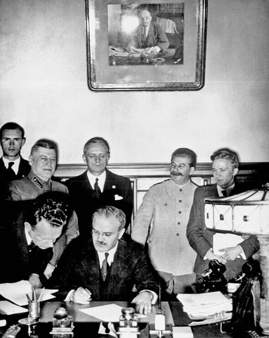 The Soviet-Nazi Pact (Molotov–Ribbentrop Pact)