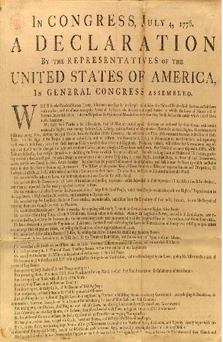 American Declaration Of Independence