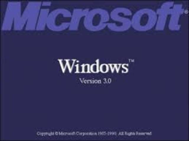 Microsoft introduces Windows 3.0.
