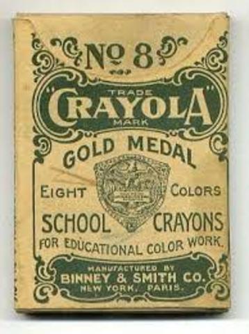 Crayons Invented